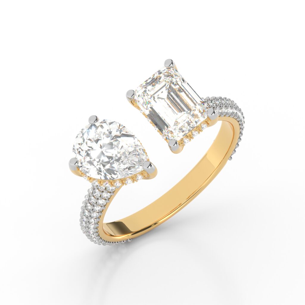 3. Toi et Moi (Two-Stone) Rings