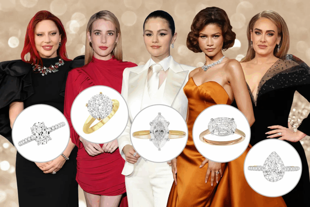 celeb- engagement rings