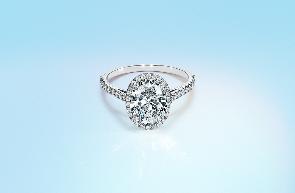 How To Choose Lab Created Diamond Halo Engagement Ring