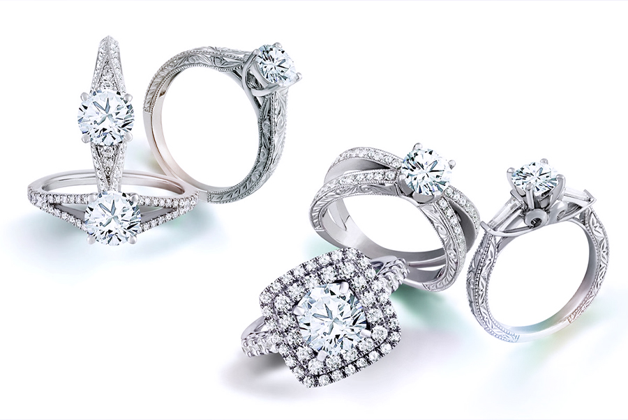 Choose diamond ring Setting 
