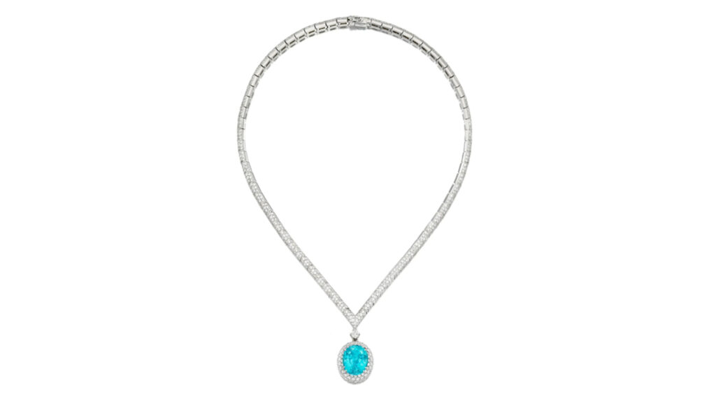 Black, Starr & Frost Paraiba-type Tourmaline Necklace