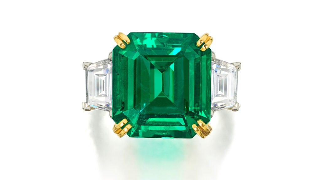 Oscar Heyman’s Emerald Ring