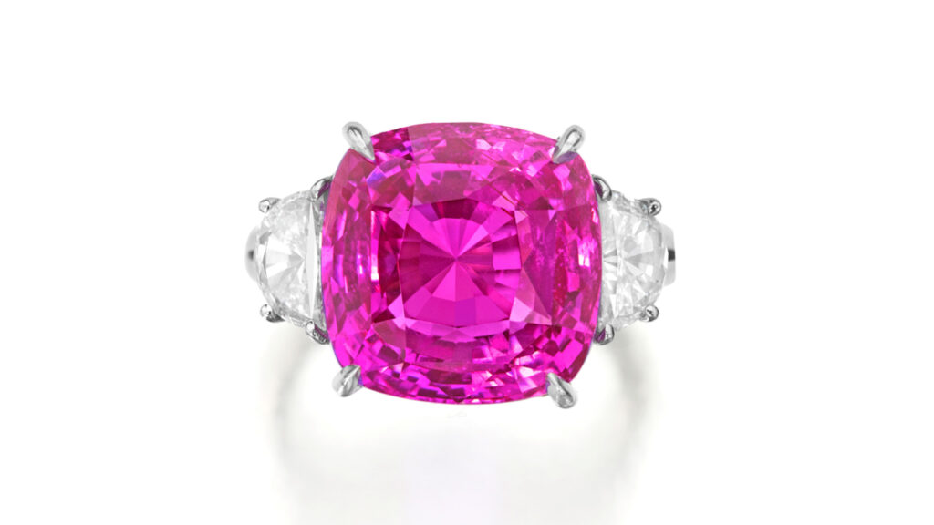 The Pink Sapphire Ring That Outshone Its Estimate
