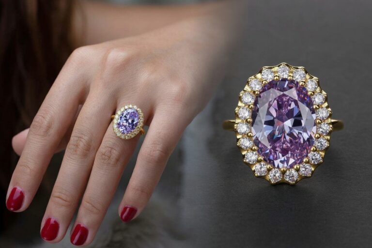 Customizing Your Purple Diamond Engagement Ring