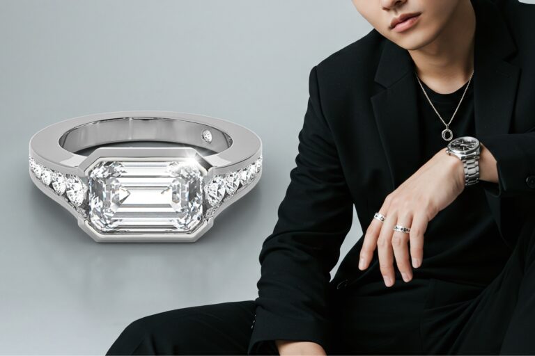 Men's Lab Grown Diamond Rings Latest Trends 2025