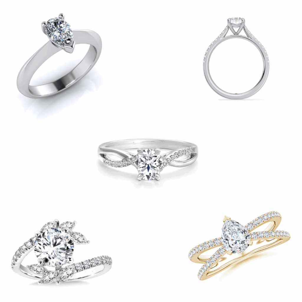 choose engagement ring setting
