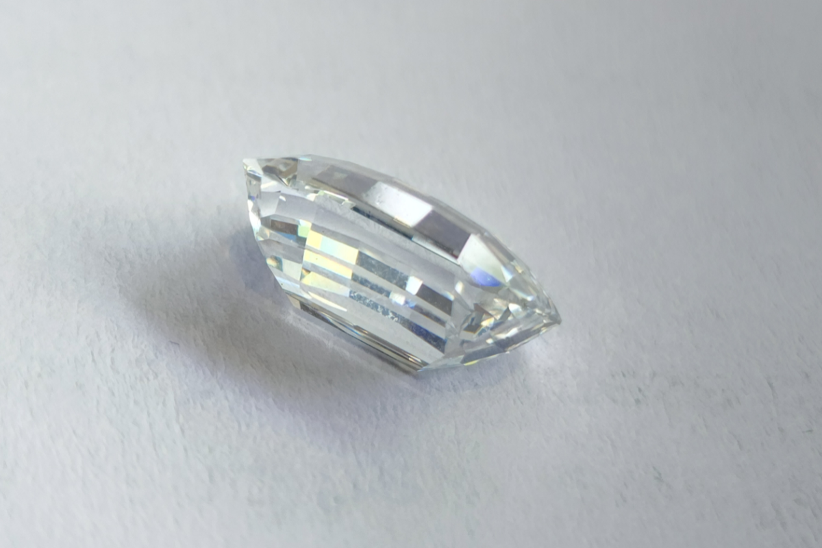 Modified Emerald | custom cut diamonds