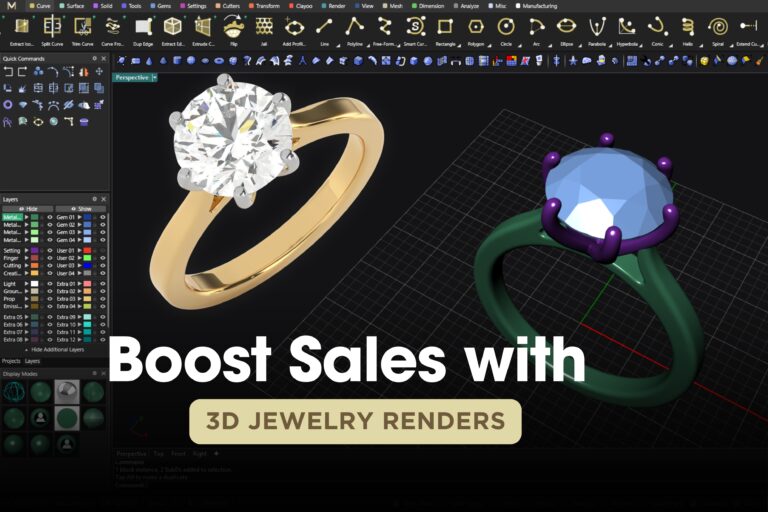 3D Rendering for Custom Jewelry Designs A Retailer’s Guide