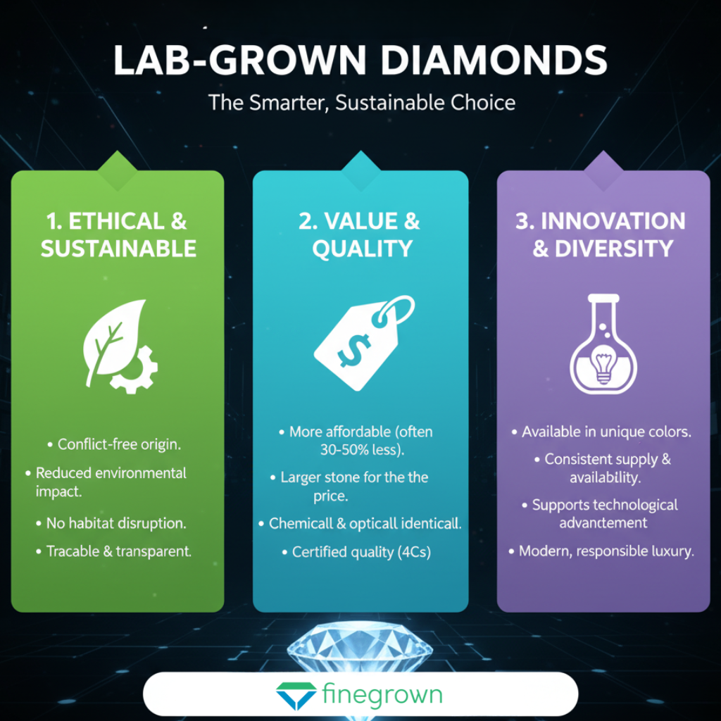 Advantages of Lab-Grown Diamonds